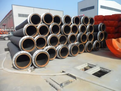 Dredging HDPE Pipeline with Loose Flanges